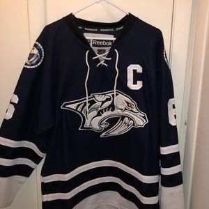 2009-10 Nashville predators NHL Third kit jersey